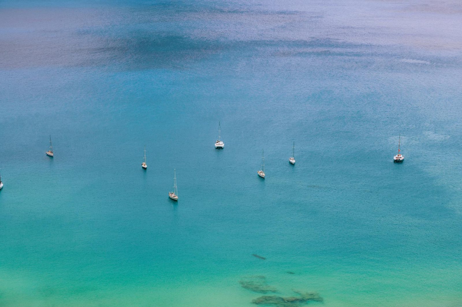 Tropical anchorage