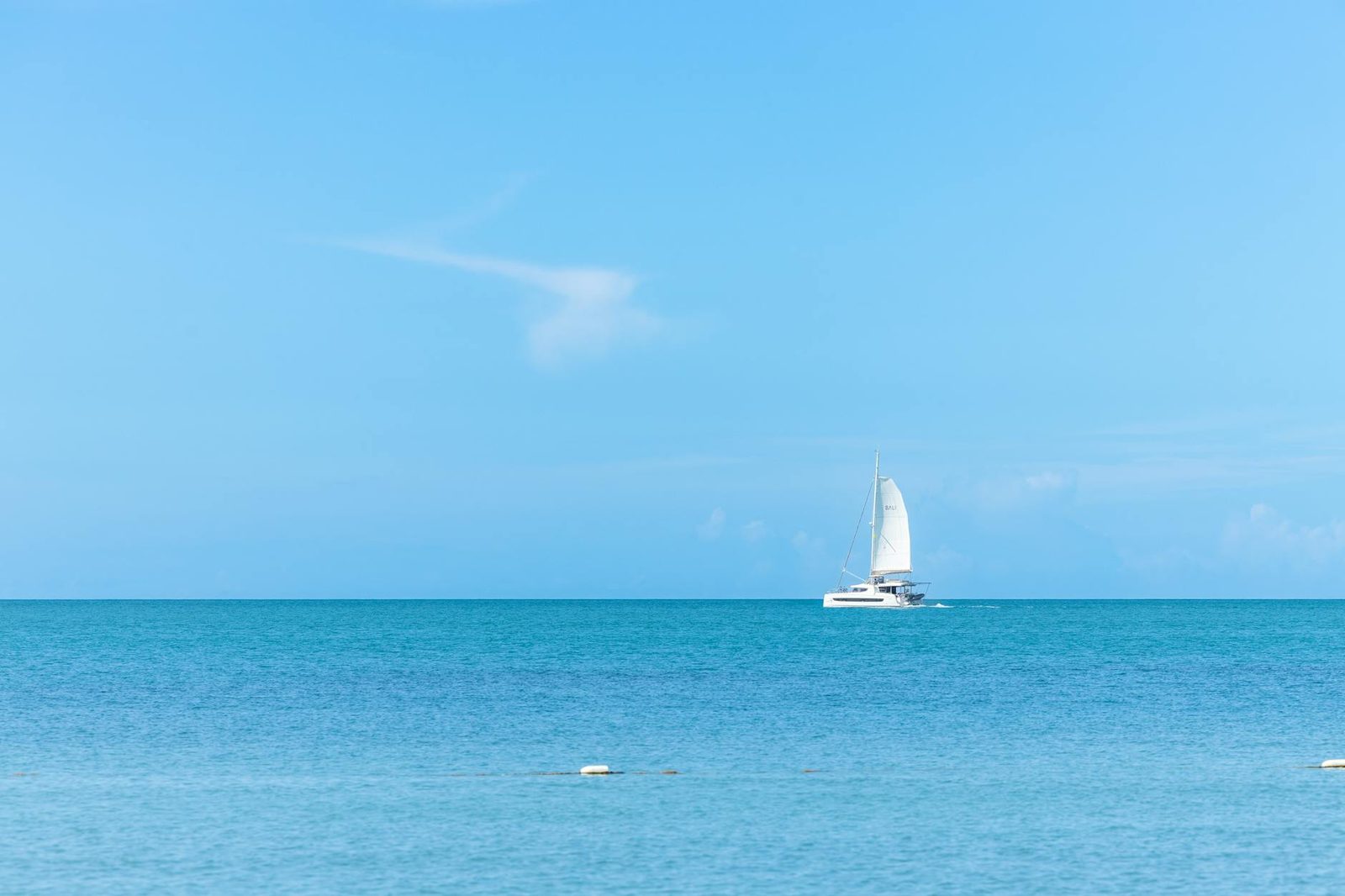 Caribbean turquoise water