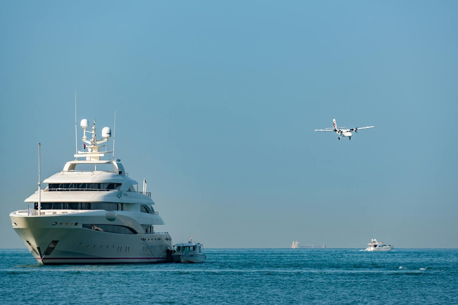 Superyacht marina