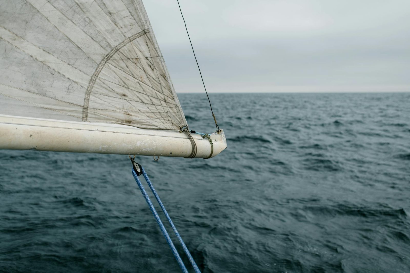 Yacht under sail